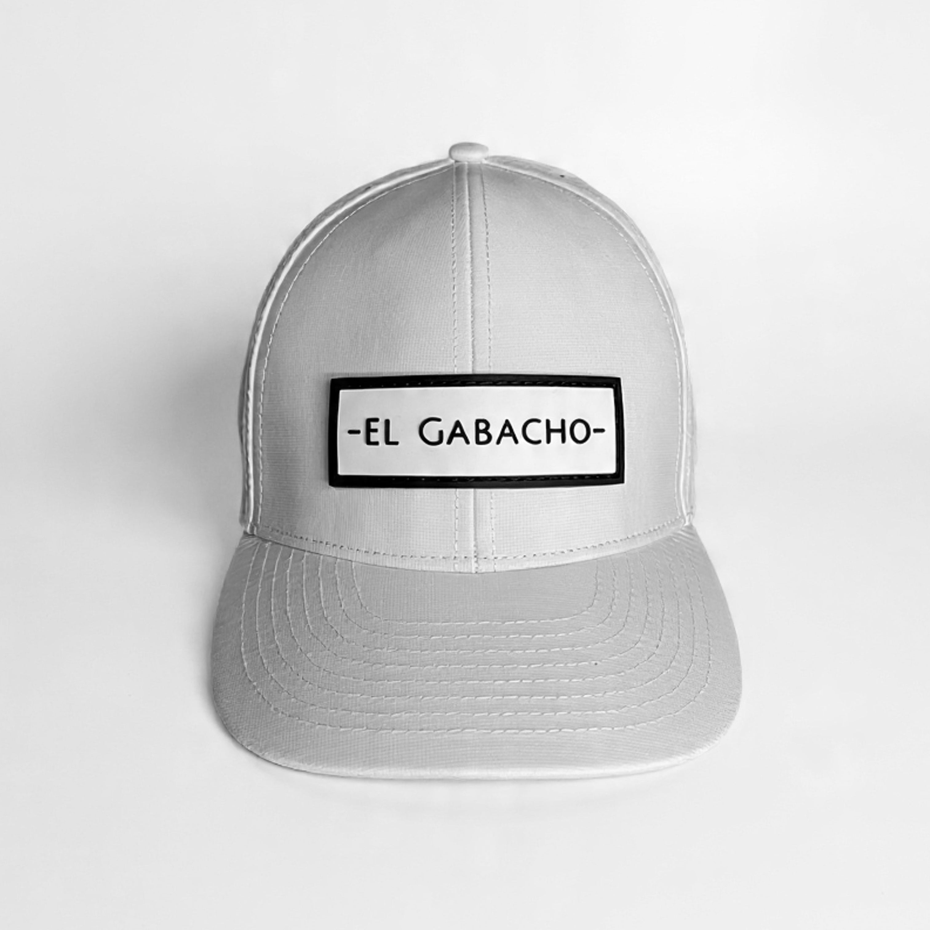 El Gabacho Banner Logo Cap - White