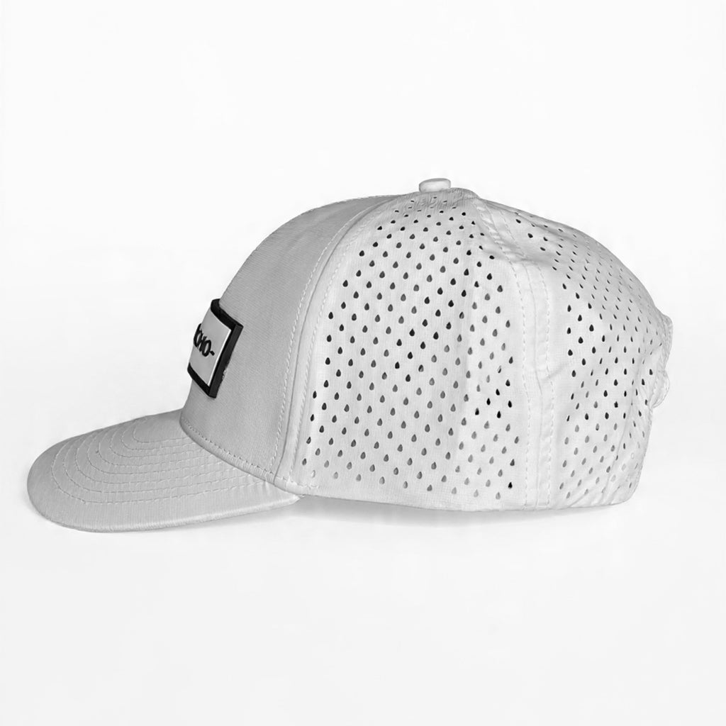 El Gabacho Banner Logo Cap - White