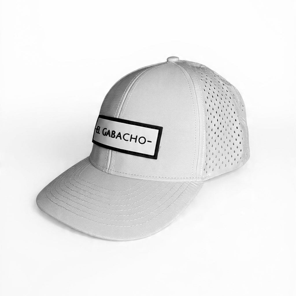 El Gabacho Banner Logo Cap - White