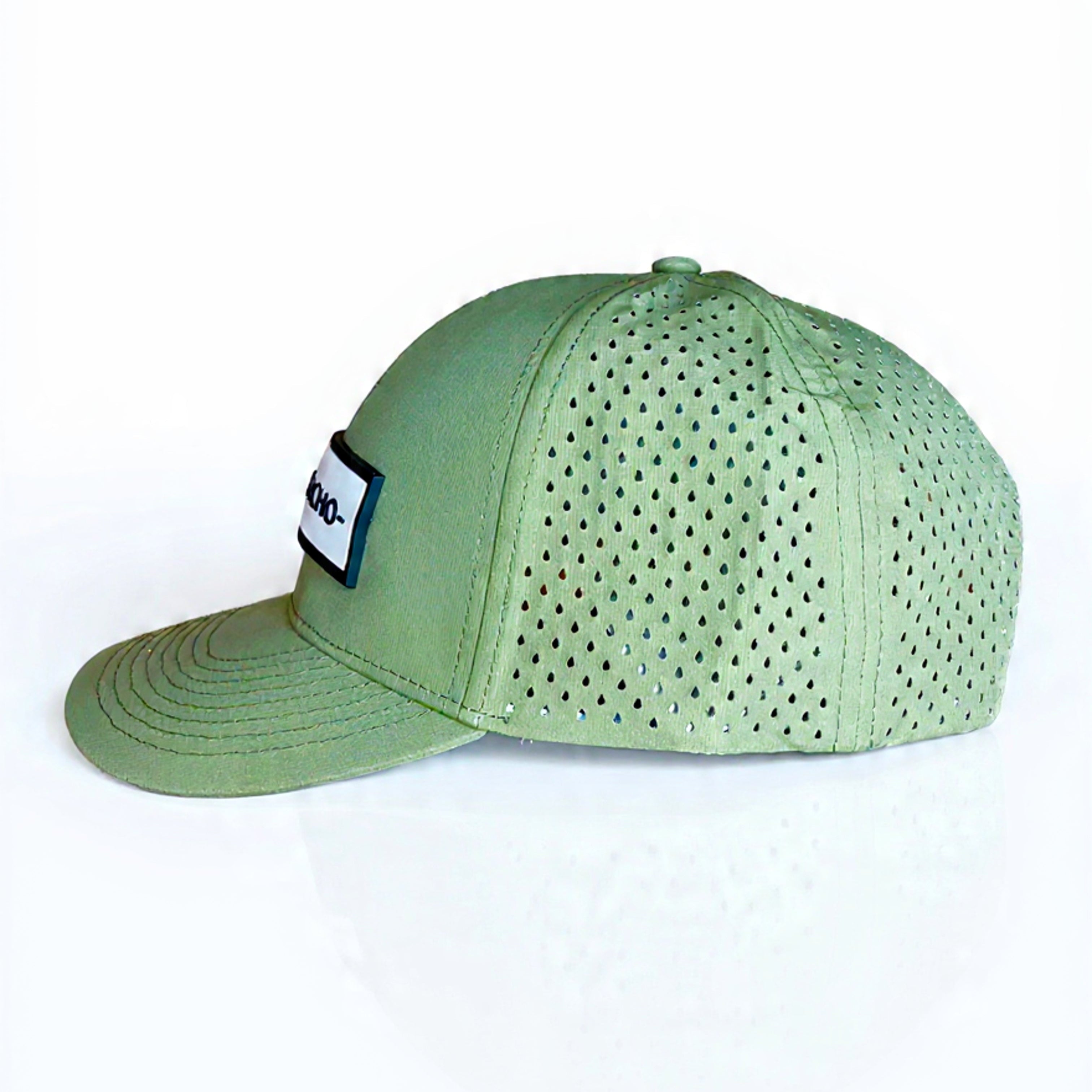 El Gabacho Banner Logo Cap - Olive Green